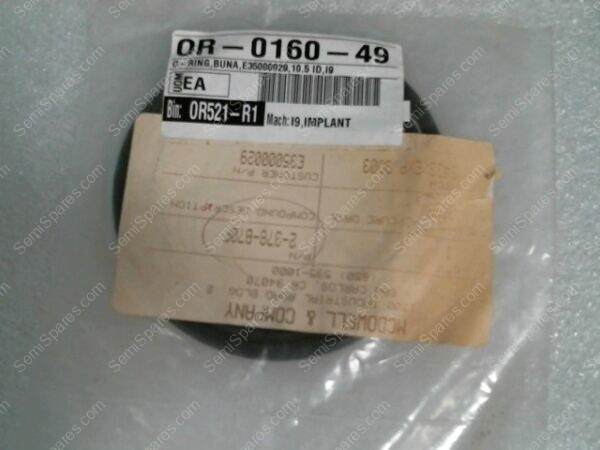 OR-0160-49 | O-RING BUNA E 35000029,10.5ID.19
