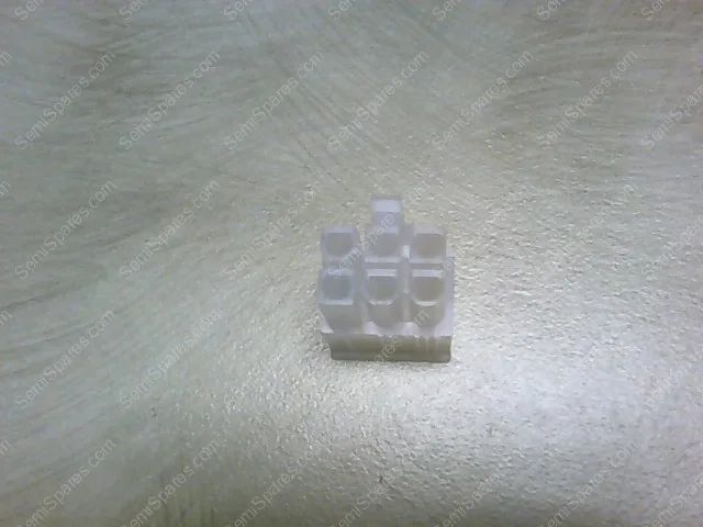 39012060 | 39-01-2060 CONNECTOR HOUSING, PULL TABS, UL 94V-2, MINI-FIT JR. 5557 SERIES, RECEPTACLE, 6 POS, 4.2MM - Image 2