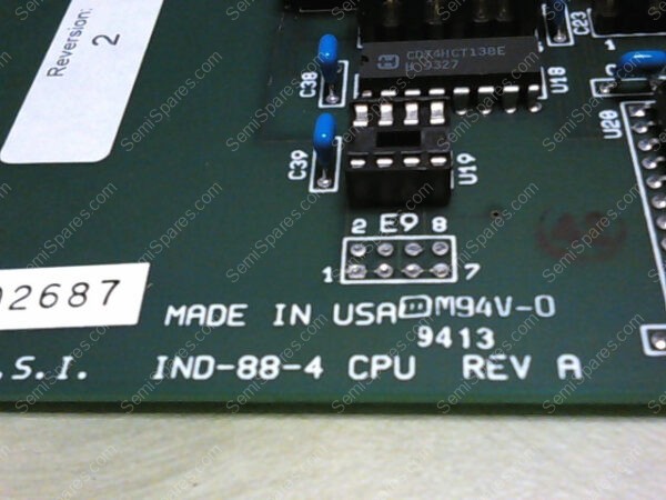IND-88-4 | IND-88-4 SBC SINGLE BOARD COMPUTER PCB CARD REV. 2 - Image 3