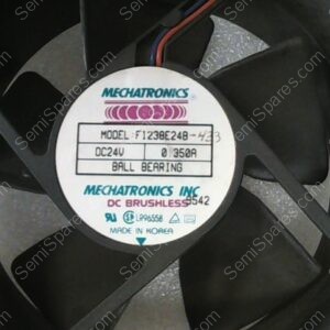 F123BE24B | FAN TUBEAXIAL, DC24V, 0.350A, BALL BEARING