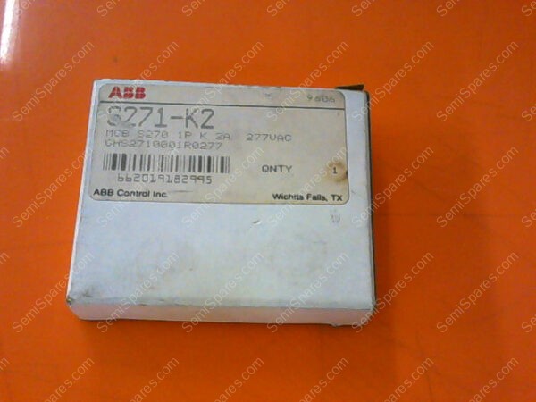 S271-K2 | MCB S270 1P K 2A 277VAC GHS2710001R0277 - Image 4