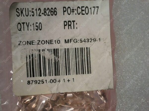 54329-1 | TE CONNECTIVITY AMP CONNECTORS PIN CONTACTS SILVER 12-18 AWG SOLDER POWER