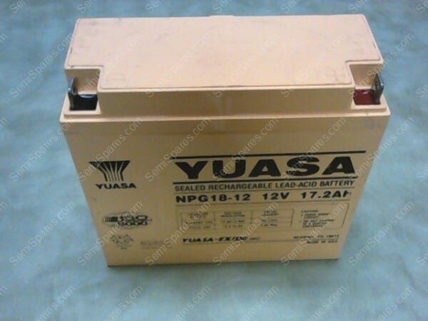 NPG 18-12 | YUASA NPG18-12 12V 17.2AH SEALED RECHARGEABLE LEAD-ACID BATTERY - Image 4