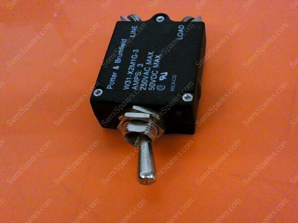 W31-X2M1G-3 | W31-X2M1G-3 TOGGLE CIRCUIT BREAKER-3 AMP - Image 2