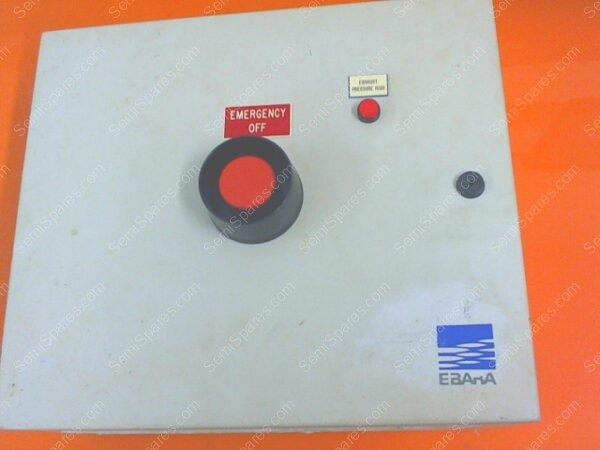 211618 | EBARA VACUUM PUMP EMERGENCY OFF SWITCH BOX - Image 2