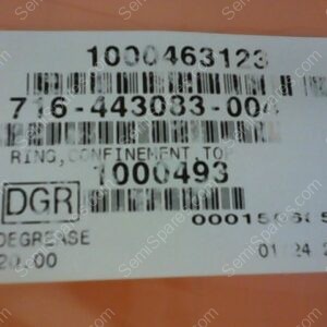 716-443083-004 | RING,CONFINEMENT,TOP