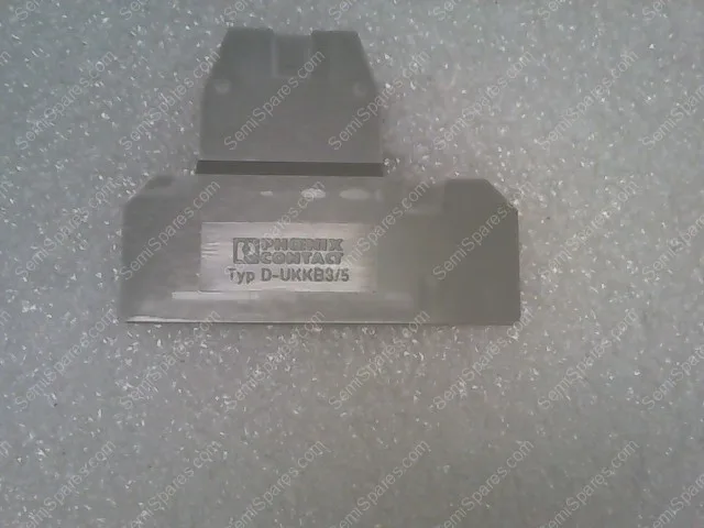 D-UKKB 3/5 | TERMINAL BLOCK TOOLS AND ACCESSORIES D-UKKB 3/5 END COVER
