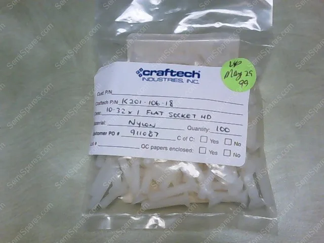 85-021-08100 | SCREW, FHHD, NYL, 10-32X1.0 - Image 3