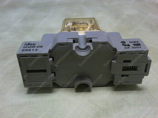 SH2B-05,RH2BU | IDEC SH2B-05 DPDT RELAY BASE WITH RH2BU RELAY, 12VDC, MIDGET, 160 OHMS - Image 3