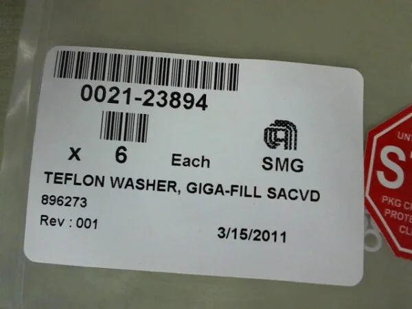 0021-23894 | TEFLON WASHER GIGA-FILL SACVD - Image 3
