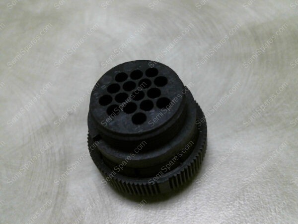 206037-4 | 16 POS STANDARD CIRCULAR CONNECTOR W/ CONN RCPT HSNG MALE 16POS PNL MT - Image 4