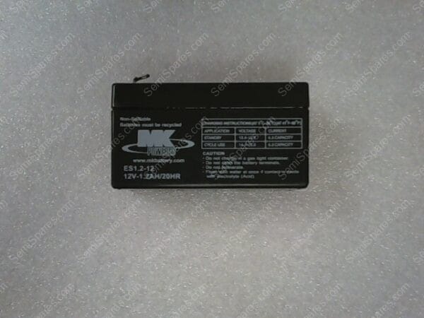 ES1.2-12 | MK RECHARGEABLE BATTERY, 12V-1.2AH/20HR - Image 3
