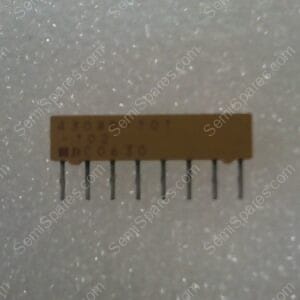 4308R-101-102 | RES ARRAY 7 RES 1K OHM 8SIP