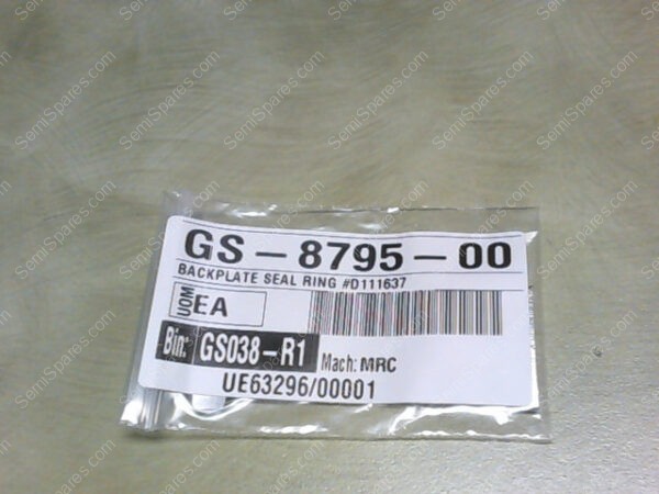 GS-8795-00 | BACKPLATE SEAL RING #D111637 - Image 2