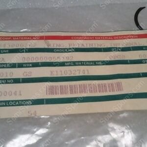 RR-0830-00 | O RING RETAINING PN E43000262
