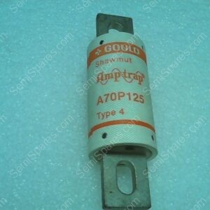 A70P125 | A70P125-4 SEMICONDUCTOR FUSE 125A AMP 700V-AC-DC