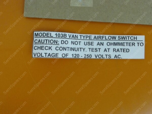 XX-5426-00 | AIR FLOW,SWITCH,1270-01737 - Image 5