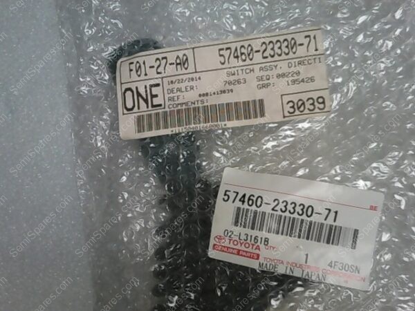 57460-23330-71 | TOYOTA FORKLIFT DIRECTIONAL SWITCH