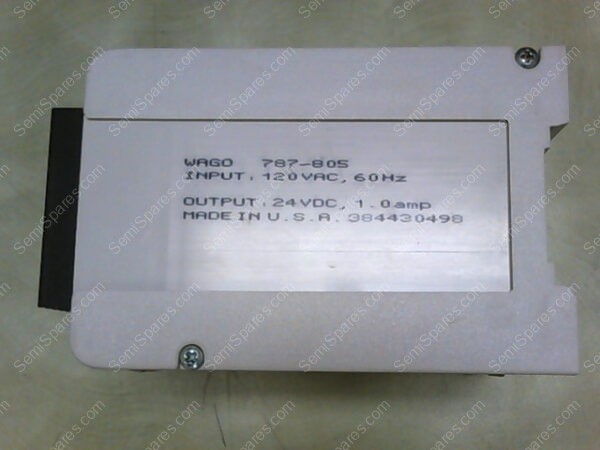 40-0075-018 | ONTTRAK 787-805 40-0075-018 SWITCH MODE POWER SUPPLY 120VAC, 60HZ, 24VDC, 1.0AMP - Image 2