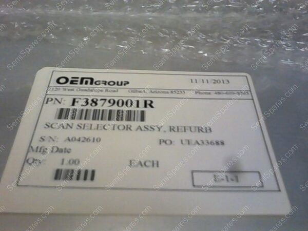 PS-0801-77 | SCAN SELECTOR ASSY, REFURB, F3879001R