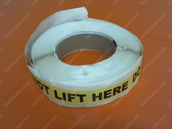093-000023-051 | LABEL, DO NOT LIFT HERE - Image 2