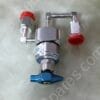 944LSTS4832 | VERIFLO 1/4 TUBE STUB ANGLE DIAPHRAGM VALVE 944LSTS4832