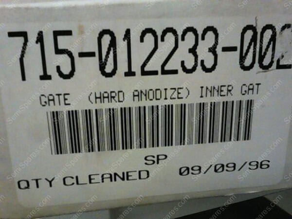 715-012233-002 | GATE (HARD ANODIZE) INNER GAT