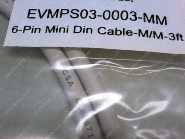 EVMPS03-0003-MM | BLACK BOX EVMPS03-0003-MM 6-PIN MINI DIN CABLE-M/M-3FT