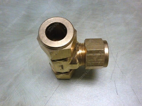 B-810-3 | BRASS SWAGELOK TUBE FITTING, UNION TEE, 1/2 IN. TUBE OD - Image 3