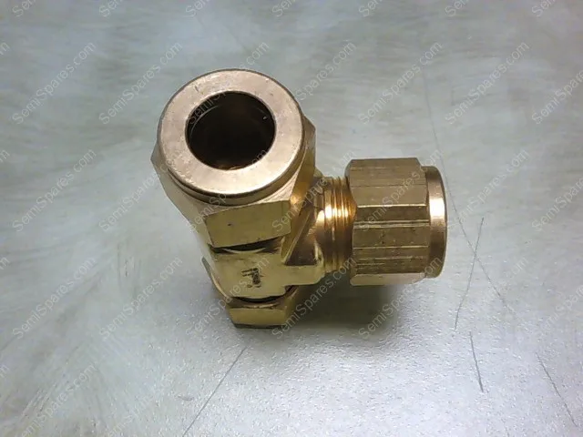 B-810-3 | BRASS SWAGELOK TUBE FITTING, UNION TEE, 1/2 IN. TUBE OD - Image 3