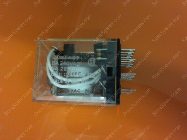 MY4 | 24VAC REALAY, 14 PIN, 5A 240VAC 5A 28VDC 5A 240V AC1 5A 28V DC1 - Image 3