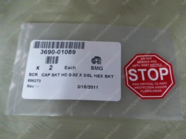 3690-01089 | SCR CAP SKT HD 8-32 X 3/8 HEX SKT - Image 5