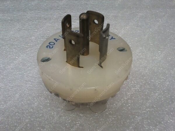 HUBBELL PLUG | HUBBELL 20A 120/208V 30Y PLUG RECEPTACAL WHITE - Image 3
