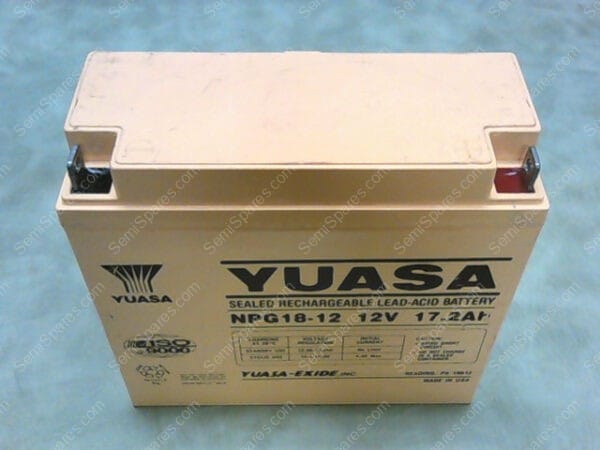 NPG 18-12 | YUASA NPG18-12 12V 17.2AH SEALED RECHARGEABLE LEAD-ACID BATTERY - Image 5