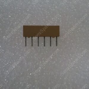 4306R-102-121 | RES NET ISOLATED 120 OHM 6-SIP