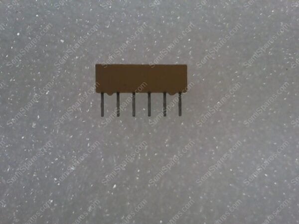 4306R-102-121 | RES NET ISOLATED 120 OHM 6-SIP