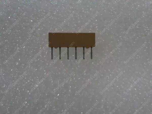 Resney 4306R-102-121 | RES NET ISOLATED 120 OHM 6-SIP | SemiSpares