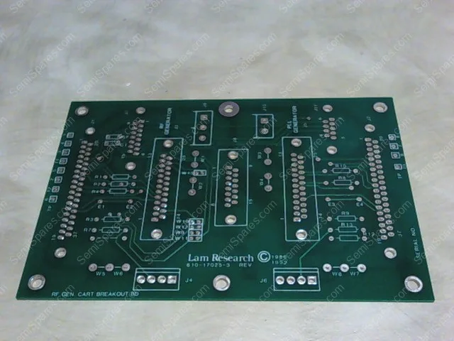 710-17025-3 | LAM RESEARCH 710-17025-3 RF GENERATOR CART BREAKOUT PCB, DIE - Image 2