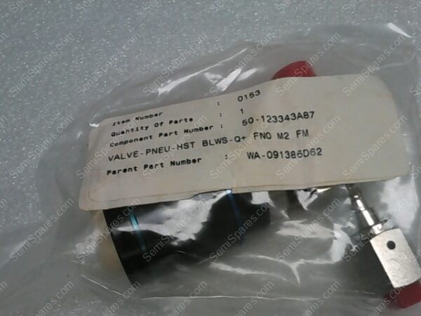 50-123343A87 | VALVE-PNEU-HST BLWS-Q+ FNO M2 FM, PARENT PART NUMBER: WA-091386D62 - Image 2