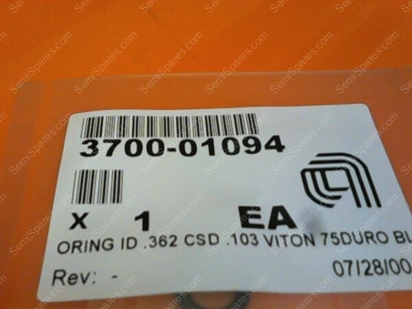 3700-01094 | ORING ID. 362 CSD. 103 VITON 75DURO BL