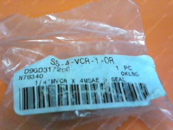 CF-2730-00 | STRAIGHT THREAD MALE #SS-4-VCR-1-0003 - Image 3