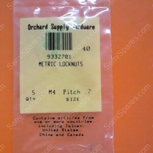 9332701 | METRIC LOCK NUTS,P/N 9332701