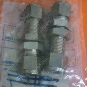 300827805 | SWAGELOK BULKHD. UNION 3/8 INCH (PGK OF 2)