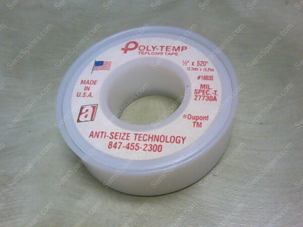 31201514 | 1/2" X 520" POLY-TEMP MD 550 MED DENS PTFE TAPE - Image 2