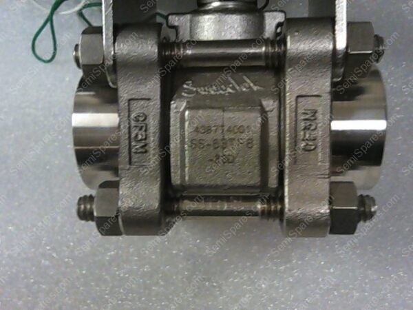SS-63TF8-33D | BALL VALVE (MODEL I33 DA) 200 PSI, MAX 90D, DOUBLE ACTING