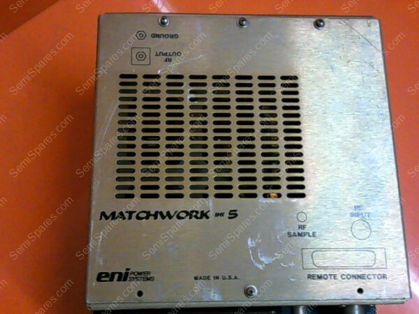 MW‑5‑21021 | ENI MATCHWORK 5 MW-5-21021 IMPEDANCE MATCHING SERVO WITH REFLECTOMETER - Image 4
