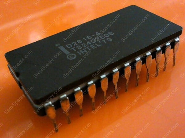 D2816-4 | EEPROM D2816-4 INTEL VINTAGE 24-PIN CERDIP D2816 RARE UOS - Image 3