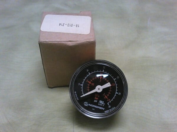 18-013-214 | NORGREN 18-013-214 GAUGE, BK 1/8 30 1.5IN UL - Image 2