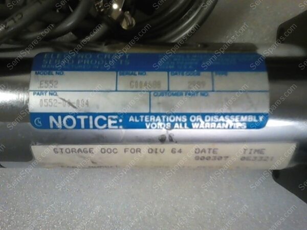 0552-00-004 | MOTOR CONTROLLER, MOTOMATIC, MODEL E552 - Image 4