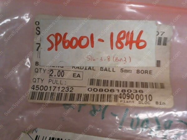746-007350-001 | BEARING  RADIAL BALL 5mm BORE - Image 2